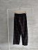 画像3: A VIEW FROM HERE　　 CRAPE EMBROIDERY PANTS 　ブラック (3)