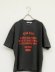 画像4: ALL HOURS 　 6.1OZ PIGMENT DYED HALF SLEEVE TEE　　チャコール　　サイズ；1 (4)