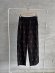 画像1: A VIEW FROM HERE　　 CRAPE EMBROIDERY PANTS 　ブラック (1)