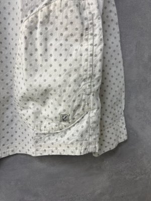 画像2: 2025   快晴堂 ブラウス  1;グレードット  サイズ:5+ (2)