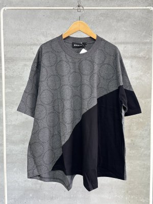 画像1: 2025SS   　gomme　　Tシャツ　2；チャコール　　サイズ；M (1)