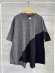 画像1: 2025SS   　gomme　　Tシャツ　2；チャコール　　サイズ；M (1)