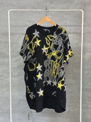画像1: 2025SS   　gomme(H)　Tシャツ　2；黒　サイズ；M (1)