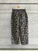 画像3: A VIEW FROM HERE BLOCK PRINT STRAIGHT PANTS　　　BLACK (3)