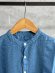 画像2: A VIEW FROM HERE　　　 FAIRTRADE COTTON SHIRTS　　　BLUE (2)