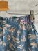 画像2: A VIEW FROM HERE BLOCK PRINT STRAIGHT PANTS　　　BLUE (2)