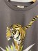 画像2: 2025春夏　FITH  　EK×FITH　サラサラ天竺　Tiger　Tシャツ　　17；チャコール　　サイズ；F (2)