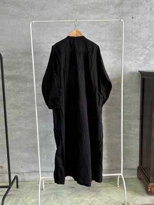 画像4: A VIEW FROM HERE 　　FAIRTRADE COTTON ONE-PIECE DRESS　　BLACK (4)
