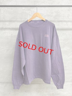 画像1: VC　CC-503 PRINT L/S TEE　　 カラー；purple   サイズ:F (1)