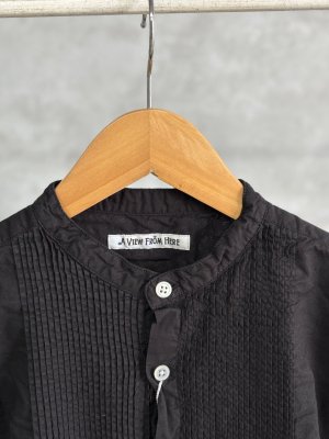 画像2: A VIEW FROM HERE 　　FAIRTRADE COTTON ONE-PIECE DRESS　　BLACK (2)