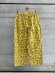 画像3: A VIEW FROM HERE BLOCK PRINT STRAIGHT PANTS　　　A.YELLOW (3)