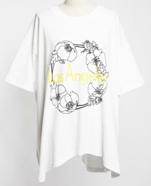 画像4: 40%off 　2025SS   　gomme　ロスウェーブＴ 　1；白　サイズ；M (4)