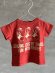 画像1: 2025春夏　DENIMDUNGAREE　 テンジク HUEY DEWEY LOUIE TEE　5:赤　　サイズ:BM (1)