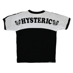 画像2: Hystericmini　PANDA MINI 半袖Tシャツ　　10:ブラック (2)
