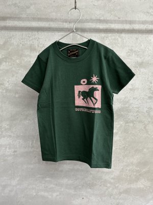 画像1: 2025春夏 　GTH　スーベニアオマモリTEE 　8：グリーン (1)