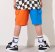 画像2: XLARGE KIDS　ワークショートパンツ  　　91;マルチ (2)