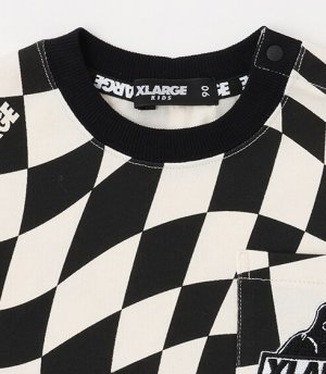 画像2: 30%off XLARGE KIDS　クラシックカーフォト半袖Tシャツ 　30；キイロ (2)