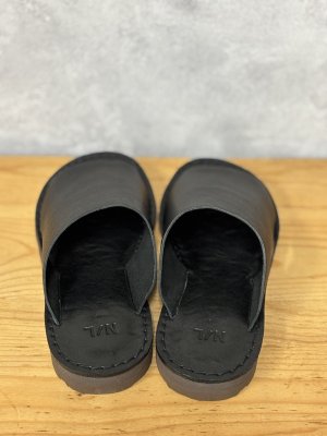 画像2: NATURAL LAUNDRY　オーリオLサンダル　　990；ブラック (2)