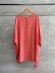 画像1: LILOU+LILY 　COTTON WAVY VOILE COLLER 2WAY TUNIC 　　ピンク　size:38 (1)