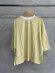 画像1: LILOU+LILY 　30/1　BORDER　6TH　SLEEVE TEE  　　イエロー　size:38 (1)