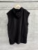 画像4: LILOU+LILY HOODED LONG VEST　ブラック　　size:38 (4)
