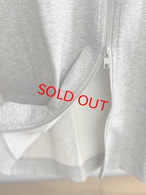 画像3: LILOU+LILY HOODED LONG VEST　グレー　size:38 (3)