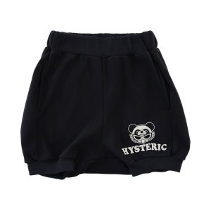 画像1: MY FIRST HYSTERIC　PANDA MINI サルエルショートパンツ  　10;ブラック (1)