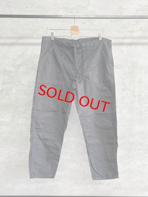 画像1: ALL HOURS 　 COZY　PANTS　FARMENT DYED　　D.CHARCOAL　　サイズ；4 (1)