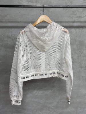 画像4: 30%off by LOVEiT  　　5分袖メッシュパーカー　　　03:ホワイト (4)