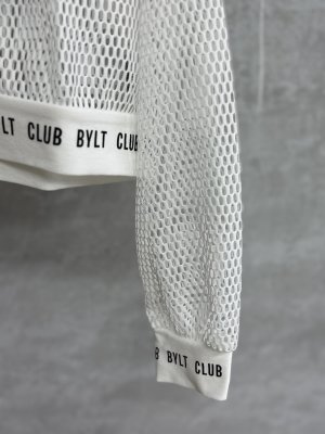 画像2: 30%off by LOVEiT  　　5分袖メッシュパーカー　　　03:ホワイト (2)