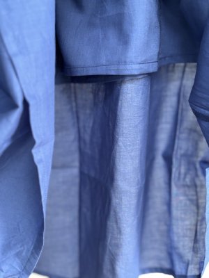 画像4: LILOU+LILY 　60LAWN GATHER SKIRT　D.NAVY　size:38 (4)