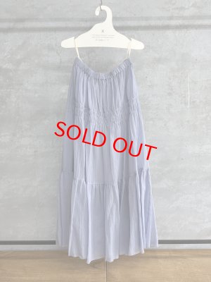 画像1: 30%off 2025SS   Bon Vieux Temps　スカート　70；BLUE   サイズ；1 (1)