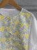画像2: LILOU+LILY 　60LAWN  BOTANICAL EMBROIDERY BLOUSES　A.WHITE　size:38 (2)