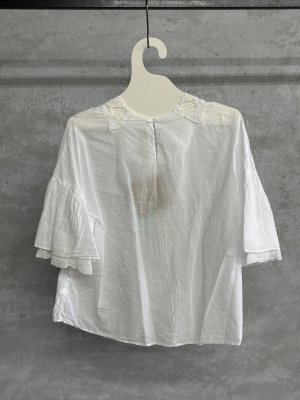 画像5: 40%off 2025SS   Bon Vieux Temps　レースブラウス　　10；WHITE (5)