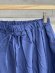 画像2: LILOU+LILY 　60LAWN GATHER SKIRT　D.NAVY　size:38 (2)