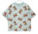 画像1: MakeYourDay　　アートなヒョウ総柄半袖Tシャツ　ミント (1)