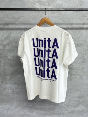 画像3: ☆2025春夏　DENIMDUNGAREE　UnitA 4LOGO Tee　　1：白 (3)