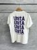 画像3: 2025春夏　DENIMDUNGAREE　UnitA 4LOGO Tee　　1：白 (3)