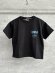 画像1: 2025春夏　DENIMDUNGAREE　UnitA 4LOGO Tee　　2:黒 (1)