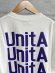 画像4: 2025春夏　DENIMDUNGAREE　UnitA 4LOGO Tee　　1：白 (4)