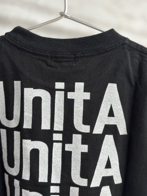 画像4: ☆2025春夏　DENIMDUNGAREE　UnitA 4LOGO Tee　　2:黒 (4)