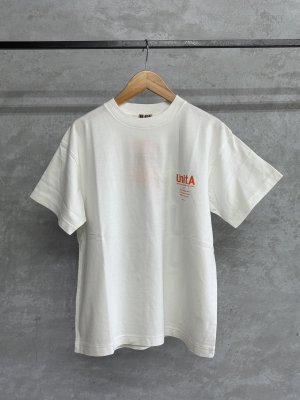 画像1: 2025春夏　DENIMDUNGAREE　UnitA 4LOGO Tee　　1：白 (1)