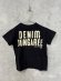 画像1: 2025春夏　DENIMDUNGAREE　テンジク　DENIM DUNGAREE TEE　2；黒 (1)