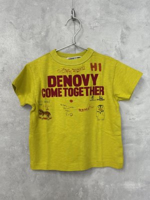 画像1: 2025春夏　DENIMDUNGAREE　テンジク　DENOVY　COME TEE　10；黄 (1)