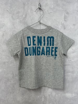 画像1: 2025春夏　DENIMDUNGAREE　テンジク　DENIM DUNGAREE TEE　3；グレー (1)