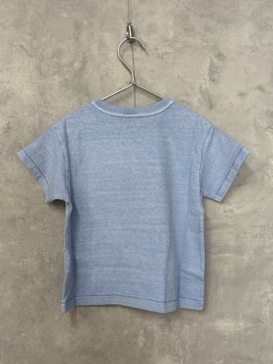 画像3: ☆2025春夏　DENIMDUNGAREE　テンジク　PENNIE　CHANGE　TEE　44；ライトブルー (3)