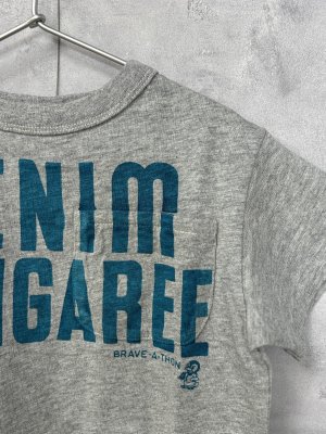 画像2: ☆2025春夏　DENIMDUNGAREE　テンジク　DENIM DUNGAREE TEE　3；グレー (2)