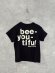 画像1: 2025春夏　DENIMDUNGAREE　天竺 YOU TEE　　2；黒 (1)