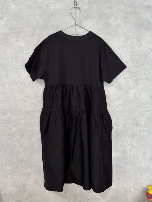 画像4: 30%off 2025春夏　GC　Cotton Jersey Tiered Dress　　2；黒　　サイズ；120 (4)