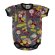 画像1: MY FIRST HYSTERIC　ROCKAHOLIC総柄半袖ロンパース　　19；グレー系 (1)